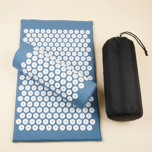BloomFit Calm Acupressure Mat — Blue