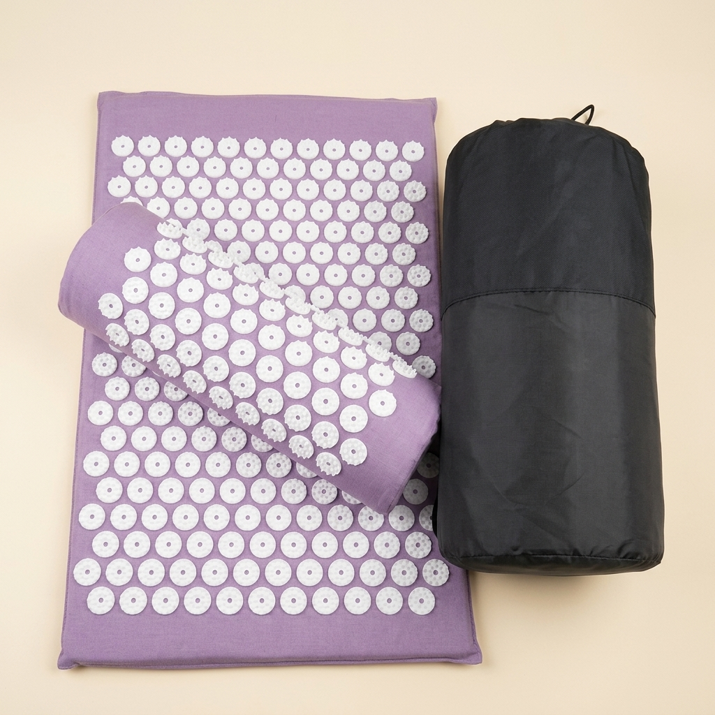 BloomFit Calm Acupressure Mat — Purple